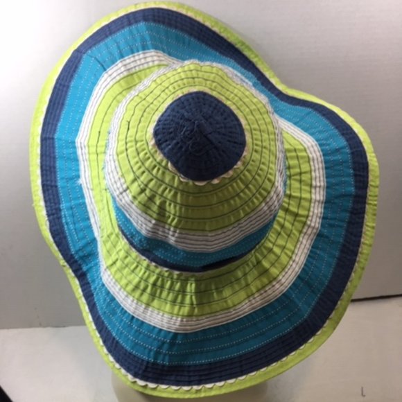 Panama Jack Women's Ribbon Floppy Packable Sun Hat, 4" Large Brim - Picture 6 of 14